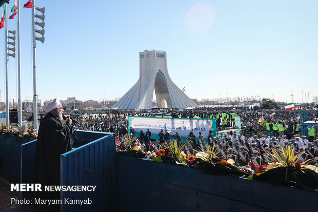 راهپیمایی باشکوه ۲۲ بهمن - میدان آزادی