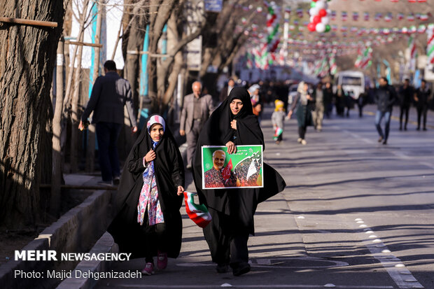 راهپیمایی باشکوه ۲۲بهمن - یزد