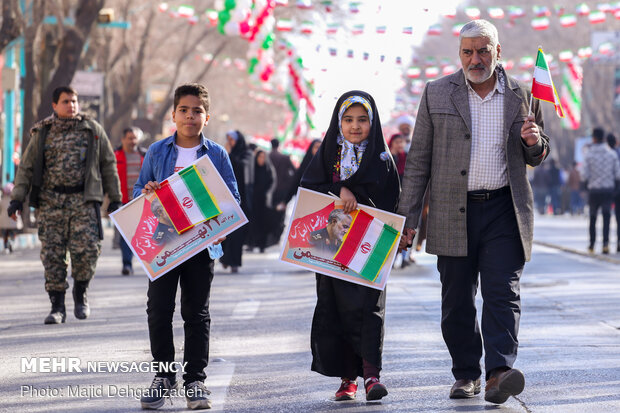 راهپیمایی باشکوه ۲۲بهمن - یزد