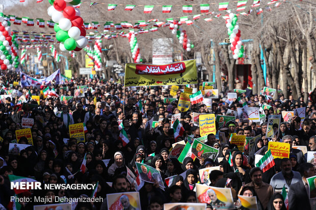 راهپیمایی باشکوه ۲۲بهمن - یزد