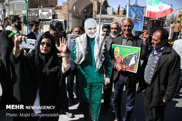 راهپیمایی باشکوه ۲۲بهمن - یزد