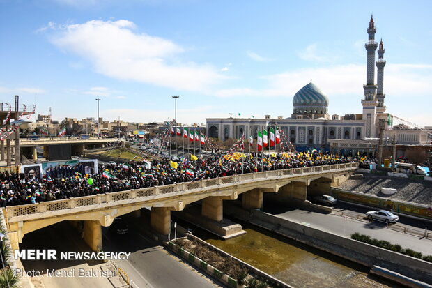 راهپیمایی باشکوه ۲۲بهمن - قم