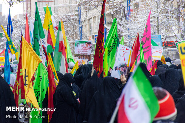 February-11 rallies in Urmia