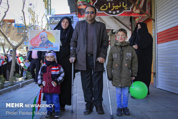 راهپیمایی باشکوه ۲۲بهمن - شهرکرد