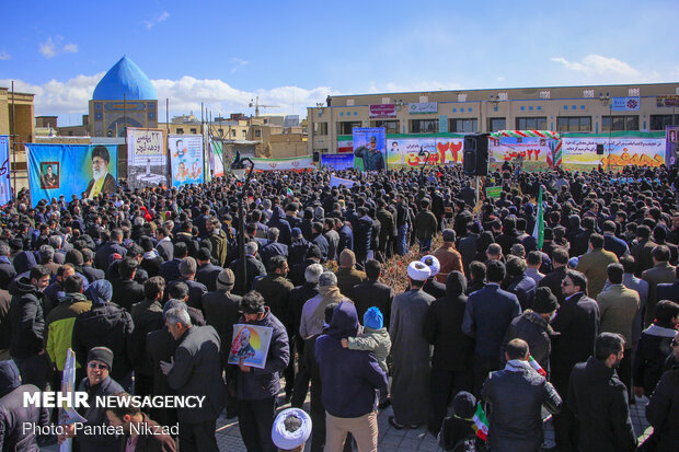 February-11 rallies in Shahr-e Kord