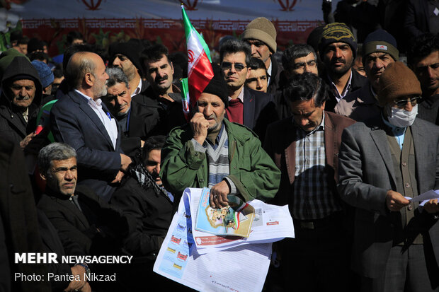 February-11 rallies in Shahr-e Kord