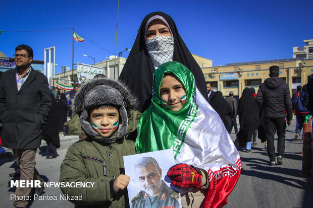 February-11 rallies in Shahr-e Kord