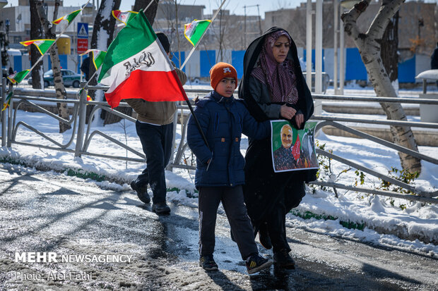 راهپیمایی باشکوه ۲۲بهمن - البرز