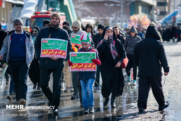 February-11 rallies in Karaj, Alborz province