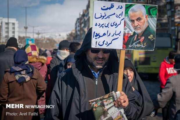 February-11 rallies in Karaj, Alborz province