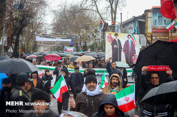 راهپیمایی باشکوه ۲۲بهمن - ساری