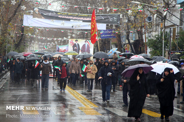 راهپیمایی باشکوه ۲۲بهمن - ساری