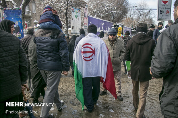 راهپیمایی باشکوه ۲۲بهمن- تبریز