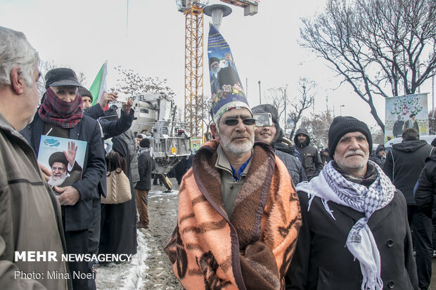 راهپیمایی باشکوه ۲۲بهمن- تبریز