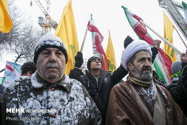 راهپیمایی باشکوه ۲۲بهمن- تبریز