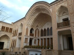 Visit majestic Ameri House while making excursion to central Iranian oasis, desert