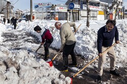بحران برف و مدیریت جهادی در اردبیل