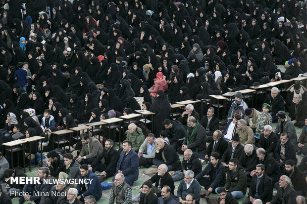 مراسم اربعین شهید سپهبد حاج قاسم سلیمانی و همرزمان شهیدش در تبریز