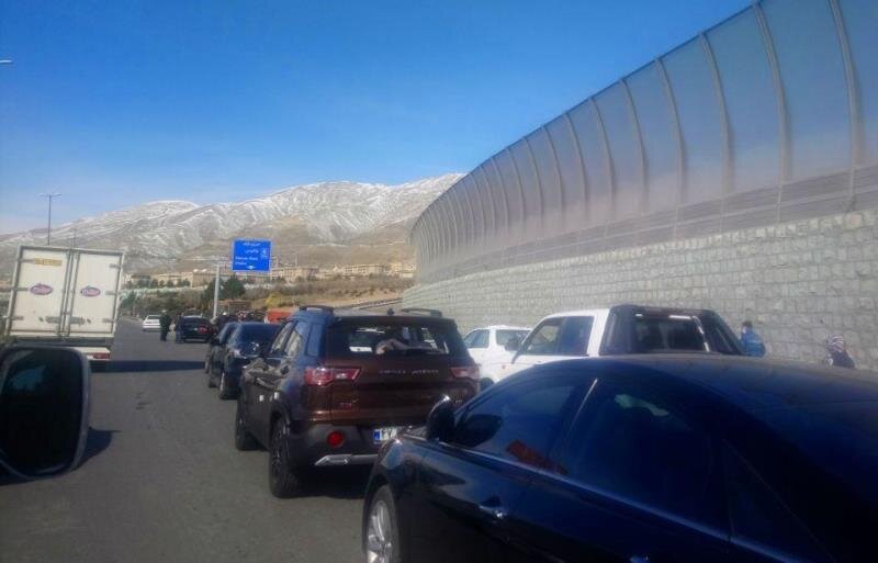 تردد در آزاد راه تهران - شمال برقرار است