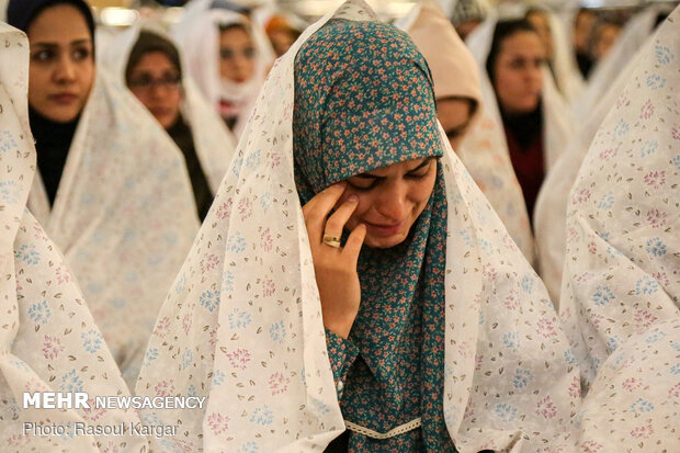 جشن ازدواج دانشجویی کاروان «همسفر تا بهشت» در مشهد مقدس