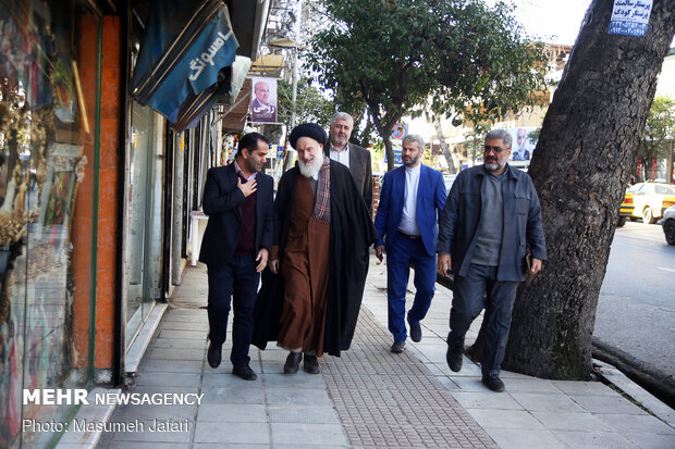 بازدید آیت الله سید رحیم توکل نماینده مردم مازندران در مجلس خبرگان از خبرگزاری مهر