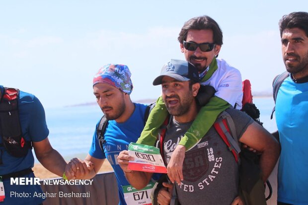 Marathon contest in Qeshm Island 