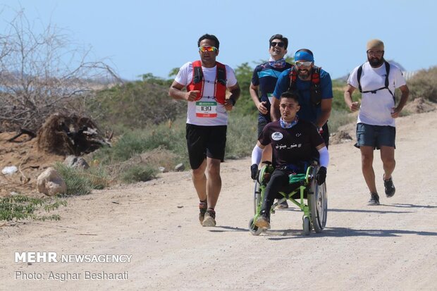 Marathon contest in Qeshm Island 