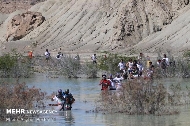 Marathon contest in Qeshm Island 