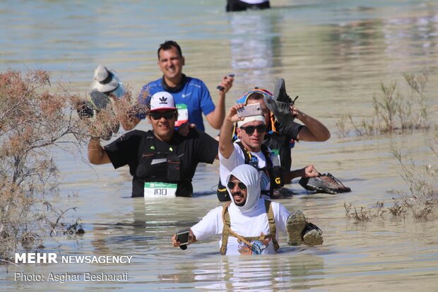 Marathon contest in Qeshm Island 