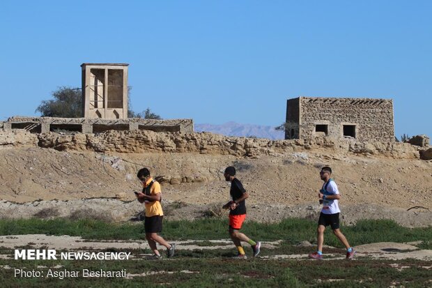 Marathon contest in Qeshm Island 