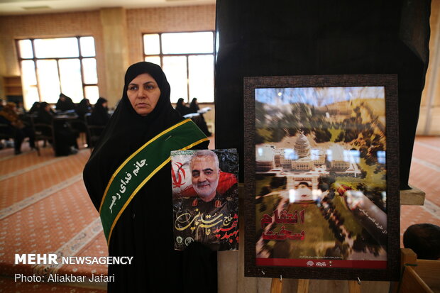 40th day of Gen. Soleimani’s martyrdom commemorated in Gorgan