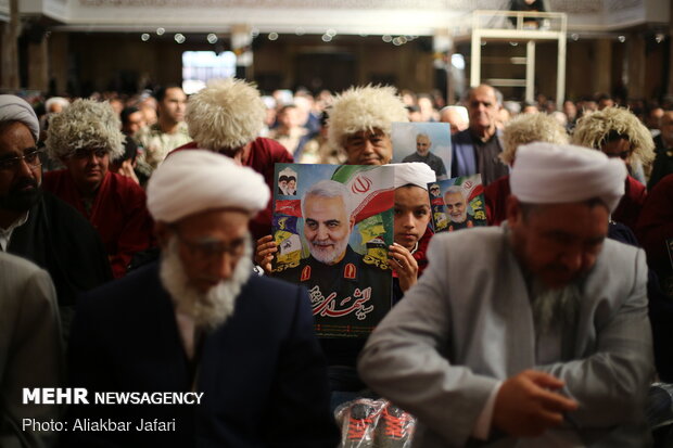 40th day of Gen. Soleimani’s martyrdom commemorated in Gorgan