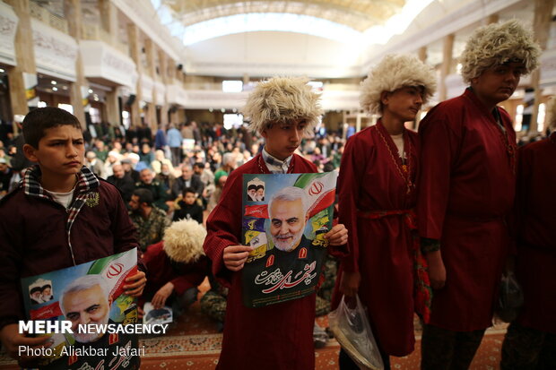 40th day of Gen. Soleimani’s martyrdom commemorated in Gorgan