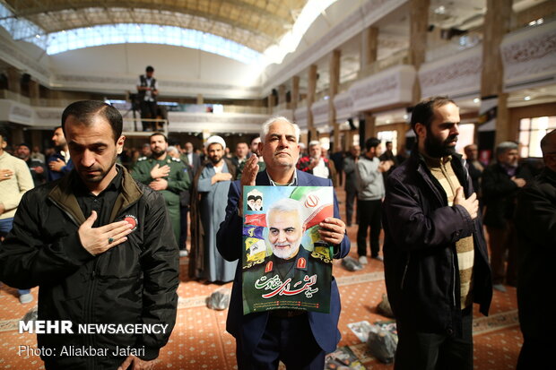 40th day of Gen. Soleimani’s martyrdom commemorated in Gorgan