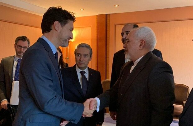 ایرانی وزیر خارجہ کی کینیڈا کے وزير اعظم سے ملاقات
