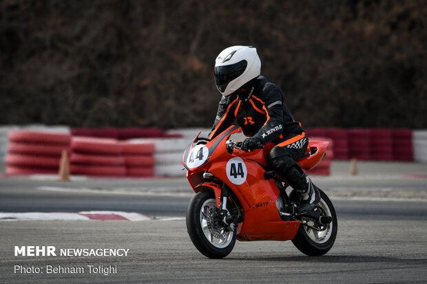 Female motor racing event in Tehran