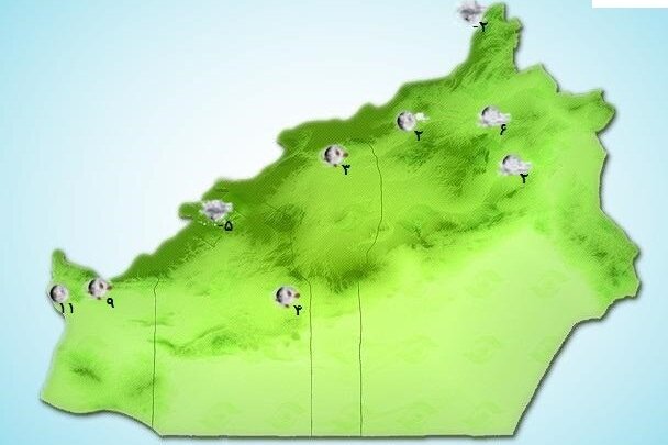 کولاک در ارتفاعات استان سمنان/ وزش باد ادامه دارد