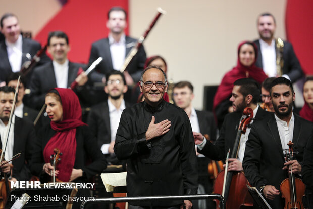 Tehran Symphony Orchestra performs at 35th Fajr Music Festival