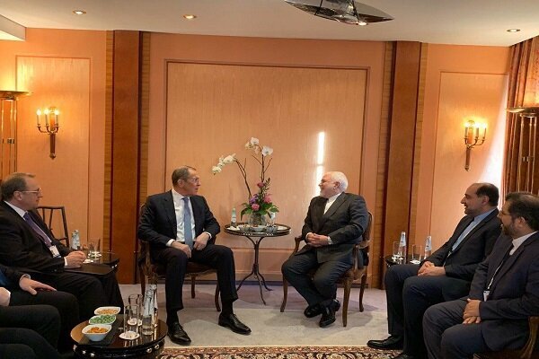 Iranian, Russian FMs hold bilateral talks in Munich