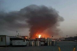 صواريخ تسقط قرب السفارة الامريكية في بغداد