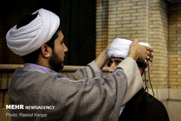 Graduation ceremony of seminary students in Mashhad