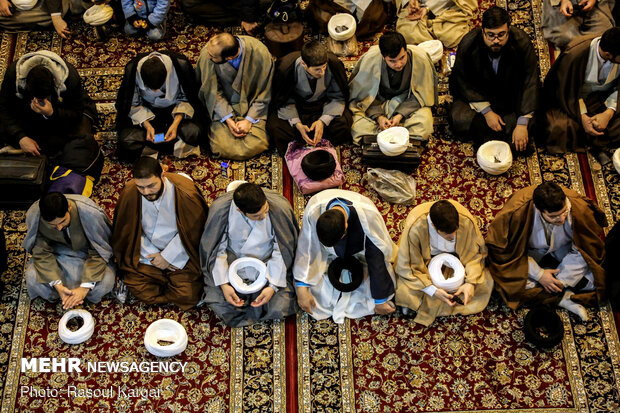 Graduation ceremony of seminary students in Mashhad