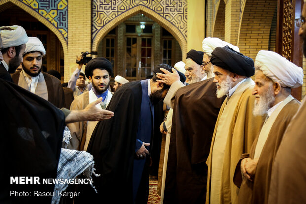 Graduation ceremony of seminary students in Mashhad