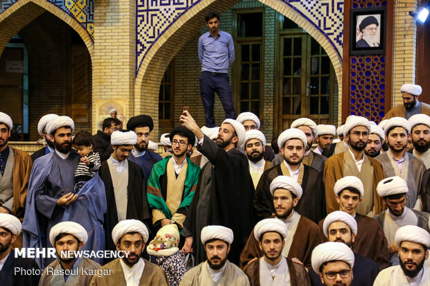 Graduation ceremony of seminary students in Mashhad