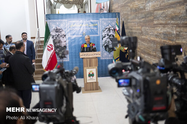 سرلشکر محمد باقری رئیس ستاد کل نیروهای مسلح در جمع خبرنگاران در حاشیه هشتمین جلسه هیئت امنای بنیاد حفظ آثار و نشر ارزش‌های دفاع مقدس