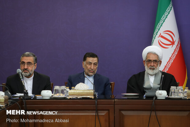 Supreme Council of Judiciary holds meeting with public institutions