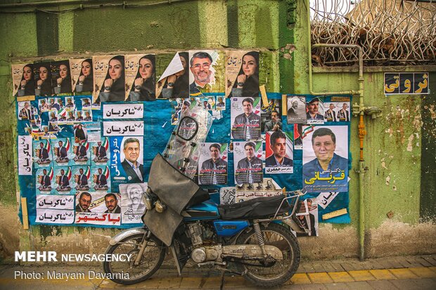 حواشی تبلیغات کاندیداهای انتخابات  مجلس در بجنورد