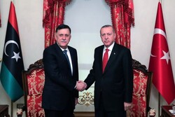 دیدار غیرمنتظره «اردوغان» و «فائز السراج» در استانبول