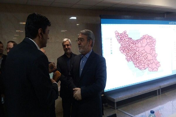 رحمانی فضلی از محل اخذ رأی در ساختمان وزارت کشور بازدید کرد