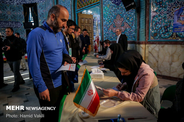 Iranians vote in parliamentary election
